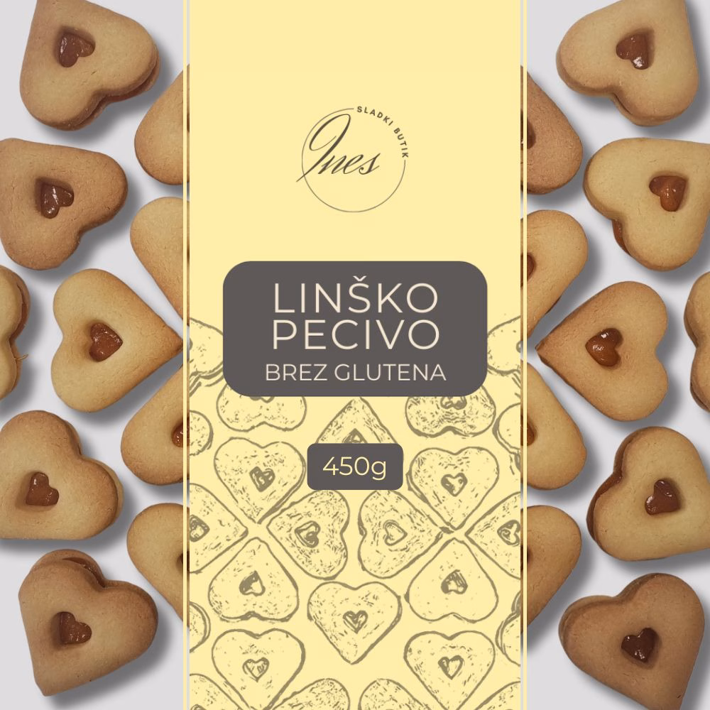 Piškoti brez glutena LINŠKO Piškoti brez glutena LINŠKO