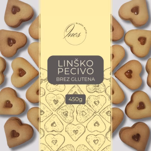 Piškoti brez glutena LINŠKO pecivo